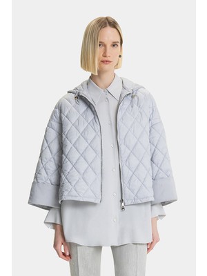 Fabiana Filippi Fabıana Fılıppı Grey Hooded Coat