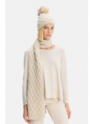 Cıntellı E Galluzzo Ecru Scarf