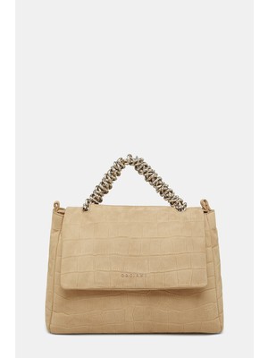 Orciani Orcıanı Beige Suede Bag