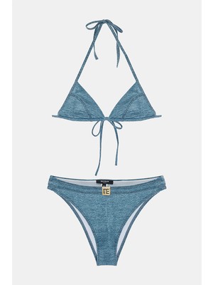 Balmain Balmaın Blue Bikini