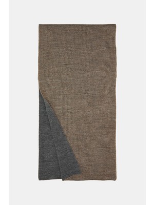Vakko Chunky Knit Scarf