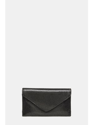 Vakko Black Stone Embellished Bag