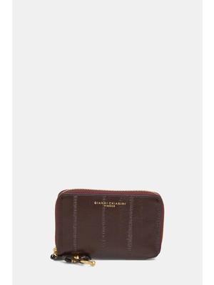 Gianni Chiarini Gıannı Chıarını Burgundy Leather Wallet