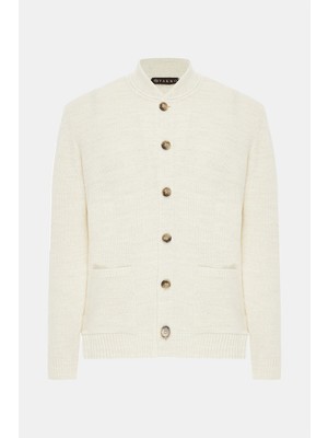 Vakko Buttoned Cardigan
