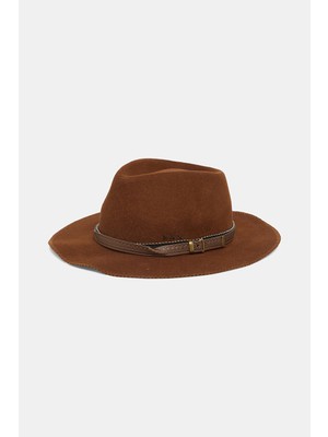 Helene Berman Brown Wool Hat