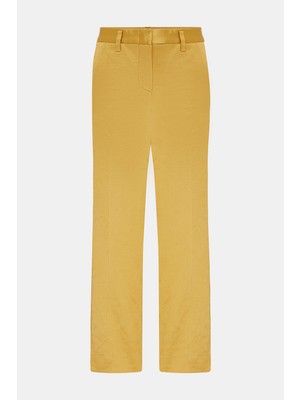 Vakko Mustard Trousers