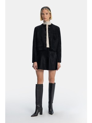 Vakko Black Skirt