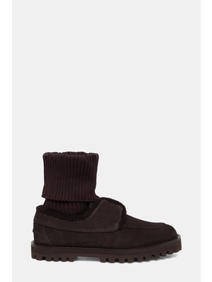 Le Silla Le Sılla Dark Brown Suede Shoes