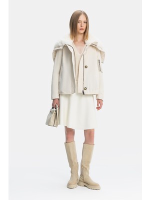 Vakko Ecru Jacket