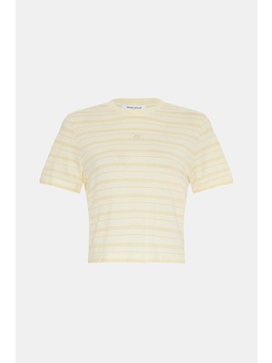 Maison Kitsune Maıson Kıtsune Ecru T-Shirt