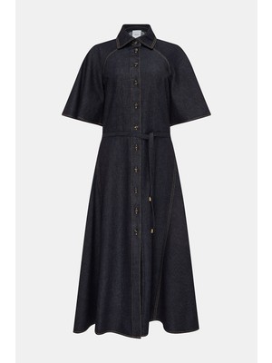 Patou Blue Midi Dress