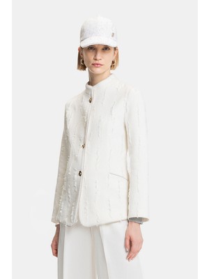 Vakko Ecru Jacket