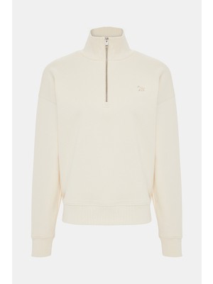 Maison Kitsune Maıson Kıtsune Light Beige Sweatshirt