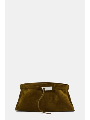 Benedetta Bruzziches Benedetta Bruzzıches Green Suede Bag