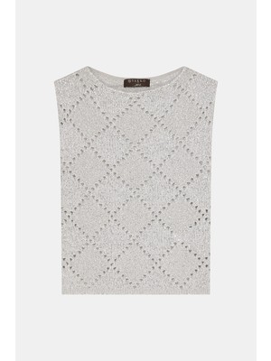 Vakko Light Grey Knitwear
