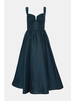 Zimmermann Zımmermann Dark Green Dress