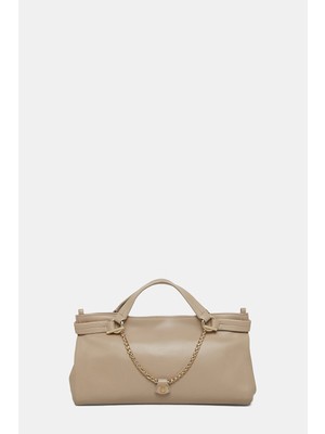 Orciani Orcıanı Beige Leather Bag