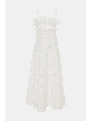 Alberta Ferretti Alberta Ferrettı White Dress