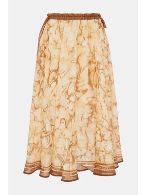 Zimmermann Zımmermann Ecru Skirt