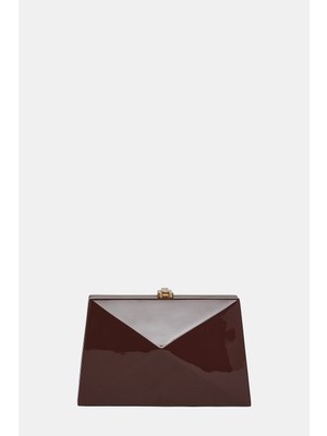 Rocıo Dark Brown Wooden Bag