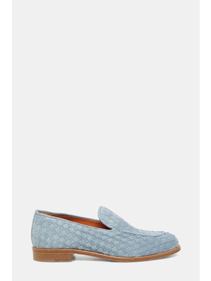 Vakko Blue Suede Shoes