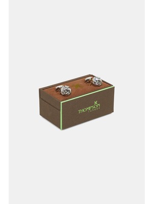 Thompson Silver Thompson Cufflinks