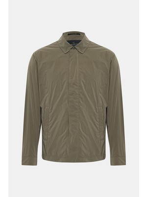 Vakko By Montecore Dark Mink-Colored Zippered Jacket