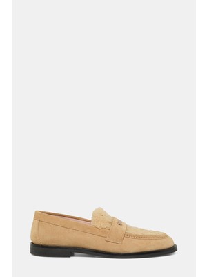 Fabiana Filippi Fabıana Fılıppı Camel Suede Shoes