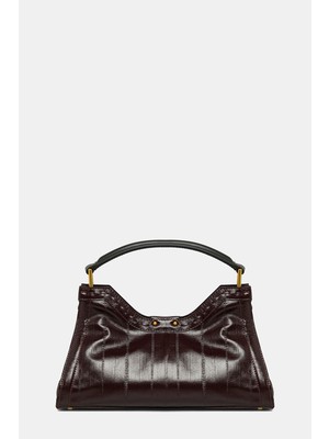 Gianni Chiarini Gıannı Chıarını Burgundy Leather Bag