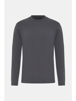 Vakko Crew Neck Long Sleeve T-Shirt