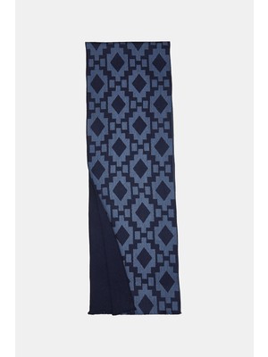 Vakko Reversible Wool Scarf