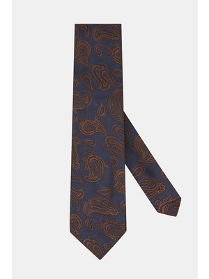 Vakko Patterned Silk Tie