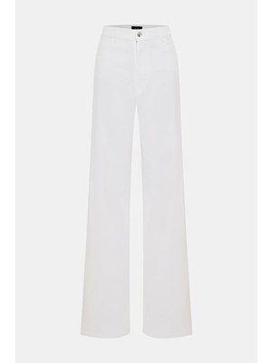Fay White Straight-Leg Jeans