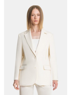 Vakko Ecru Jacket
