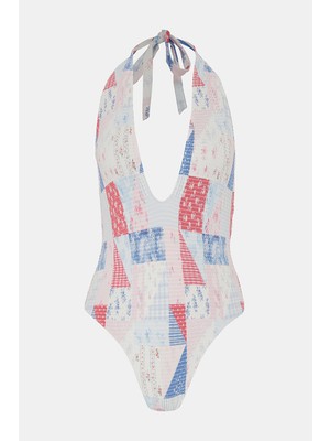Love Shack Fancy Multicolor Swimsuit