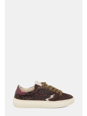 Vakko Brown Suede Sneakers