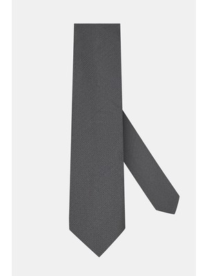 Vakko Patterned Silk Tie