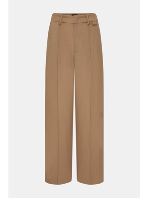 Fabiana Filippi Fabıana Fılıppı Camel Straight-Leg Trousers