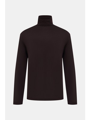 Vakko By Montecore Turtleneck Wool Long Sleeve T-Shirt