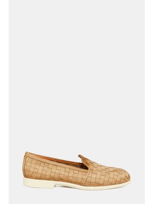 Santoni Santonı Beige Suede Shoes