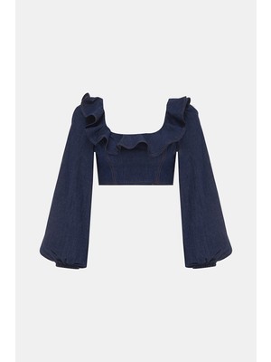 Zimmermann Zımmermann Dark Navy Blouse