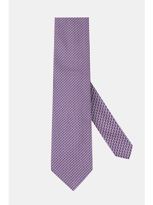 Vakko Patterned Silk Tie