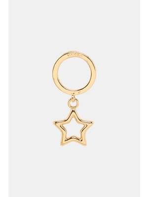 Vakko Gold Scarf Ring