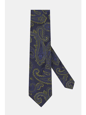 Vakko Patterned Silk Tie