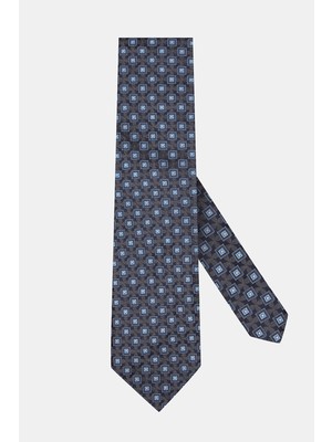 Vakko Patterned Silk Tie