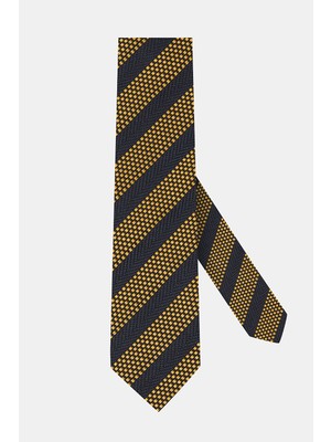 Vakko Patterned Silk Tie