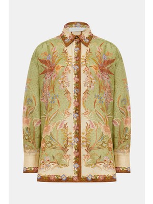 Zimmermann Zımmermann Khaki Shirt