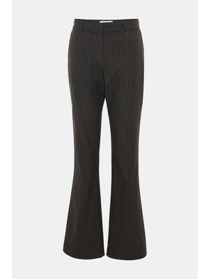 Coperni Copernı Brown Straight Leg Wool Trousers