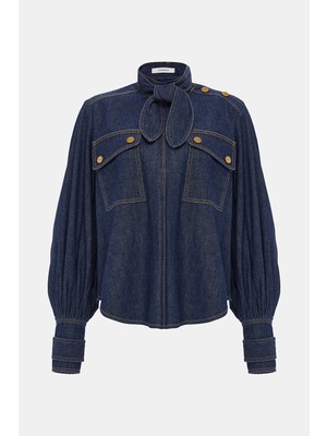 Zimmermann Zımmermann Blue Blouse