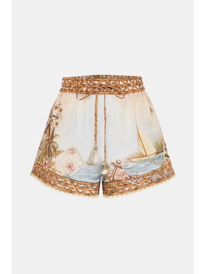 Zimmermann Zımmermann Ecru Shorts